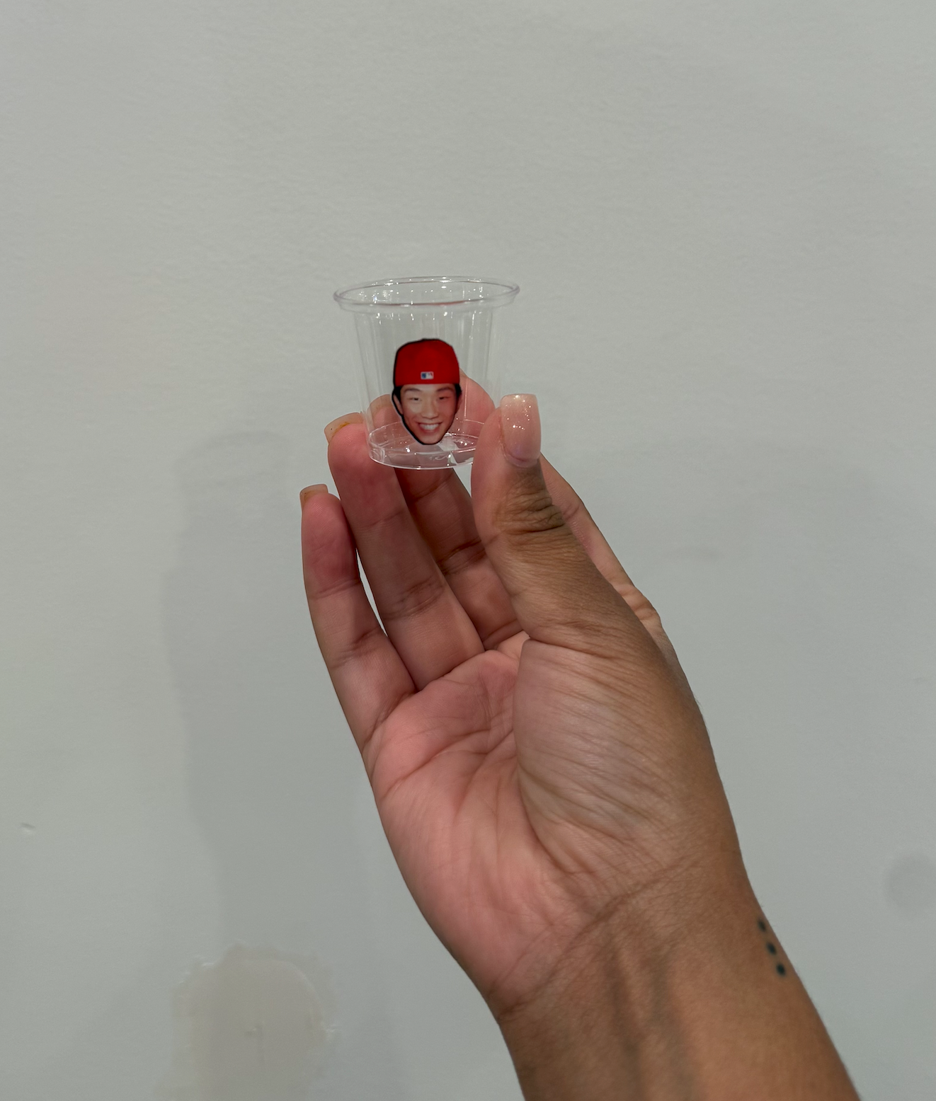mini head shot glass